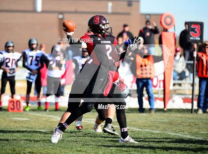 Thumbnail 3 in Paonia vs. Strasburg (CHSAA Division 1A Semifinal) photogallery.