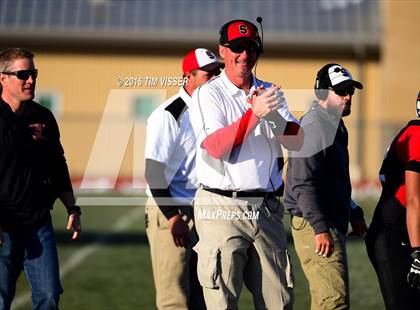 Thumbnail 3 in Paonia vs. Strasburg (CHSAA Division 1A Semifinal) photogallery.