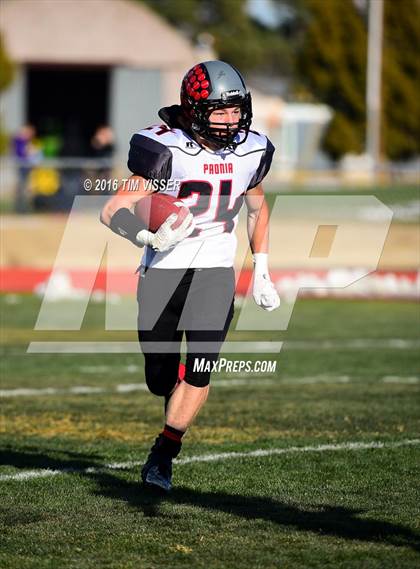 Thumbnail 1 in Paonia vs. Strasburg (CHSAA Division 1A Semifinal) photogallery.
