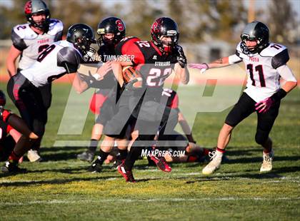 Thumbnail 1 in Paonia vs. Strasburg (CHSAA Division 1A Semifinal) photogallery.