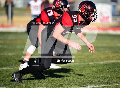 Thumbnail 2 in Paonia vs. Strasburg (CHSAA Division 1A Semifinal) photogallery.