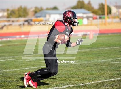 Thumbnail 1 in Paonia vs. Strasburg (CHSAA Division 1A Semifinal) photogallery.