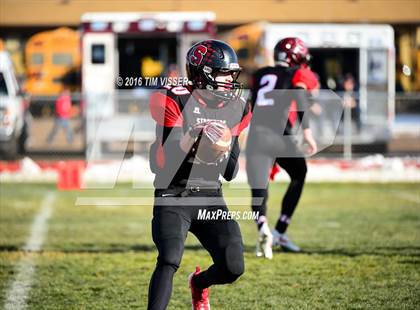 Thumbnail 1 in Paonia vs. Strasburg (CHSAA Division 1A Semifinal) photogallery.