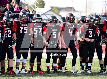Thumbnail 1 in Paonia vs. Strasburg (CHSAA Division 1A Semifinal) photogallery.