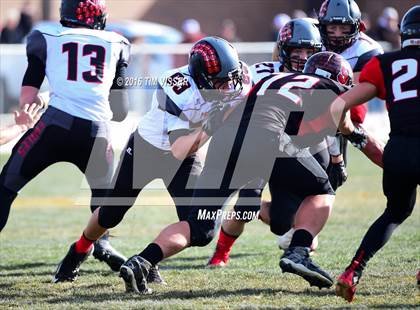 Thumbnail 1 in Paonia vs. Strasburg (CHSAA Division 1A Semifinal) photogallery.