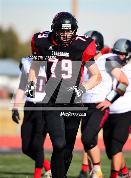Thumbnail 3 in Paonia vs. Strasburg (CHSAA Division 1A Semifinal) photogallery.