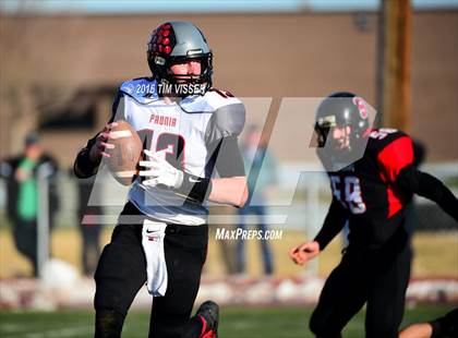 Thumbnail 3 in Paonia vs. Strasburg (CHSAA Division 1A Semifinal) photogallery.