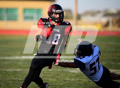 Thumbnail 1 in Paonia vs. Strasburg (CHSAA Division 1A Semifinal) photogallery.