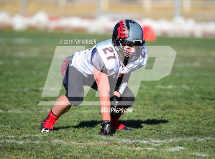 Thumbnail 1 in Paonia vs. Strasburg (CHSAA Division 1A Semifinal) photogallery.