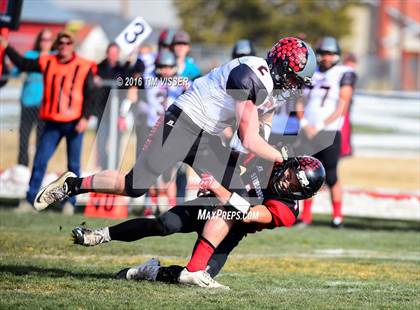 Thumbnail 2 in Paonia vs. Strasburg (CHSAA Division 1A Semifinal) photogallery.