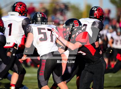 Thumbnail 2 in Paonia vs. Strasburg (CHSAA Division 1A Semifinal) photogallery.