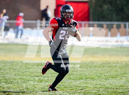 Thumbnail 1 in Paonia vs. Strasburg (CHSAA Division 1A Semifinal) photogallery.