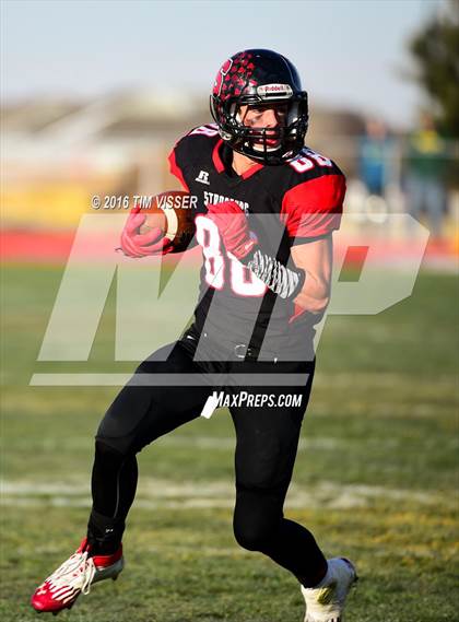 Thumbnail 3 in Paonia vs. Strasburg (CHSAA Division 1A Semifinal) photogallery.