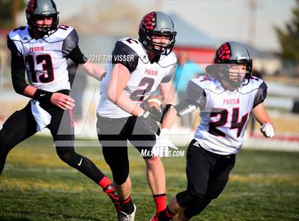 Thumbnail 2 in Paonia vs. Strasburg (CHSAA Division 1A Semifinal) photogallery.