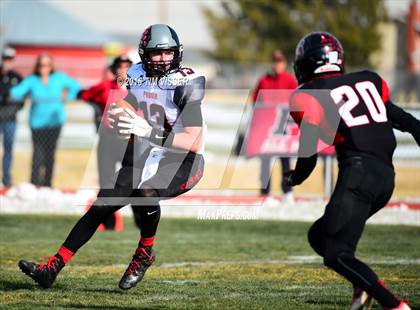 Thumbnail 2 in Paonia vs. Strasburg (CHSAA Division 1A Semifinal) photogallery.