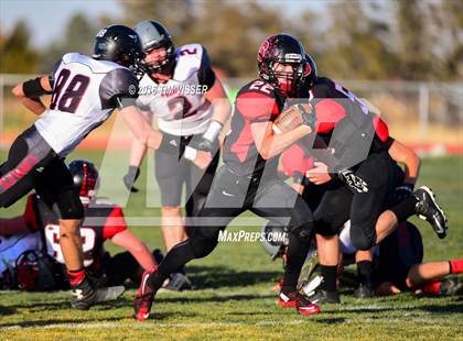 Thumbnail 3 in Paonia vs. Strasburg (CHSAA Division 1A Semifinal) photogallery.