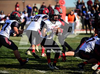 Thumbnail 1 in Paonia vs. Strasburg (CHSAA Division 1A Semifinal) photogallery.