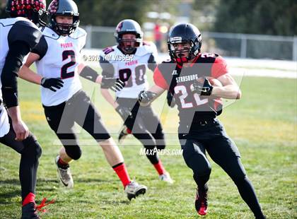 Thumbnail 1 in Paonia vs. Strasburg (CHSAA Division 1A Semifinal) photogallery.