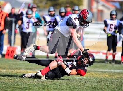 Thumbnail 3 in Paonia vs. Strasburg (CHSAA Division 1A Semifinal) photogallery.