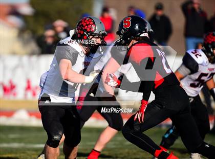 Thumbnail 2 in Paonia vs. Strasburg (CHSAA Division 1A Semifinal) photogallery.