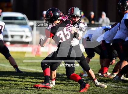 Thumbnail 3 in Paonia vs. Strasburg (CHSAA Division 1A Semifinal) photogallery.