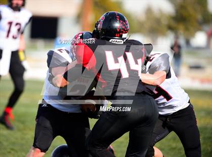 Thumbnail 1 in Paonia vs. Strasburg (CHSAA Division 1A Semifinal) photogallery.