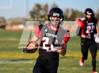 Thumbnail 1 in Paonia vs. Strasburg (CHSAA Division 1A Semifinal) photogallery.