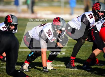 Thumbnail 1 in Paonia vs. Strasburg (CHSAA Division 1A Semifinal) photogallery.