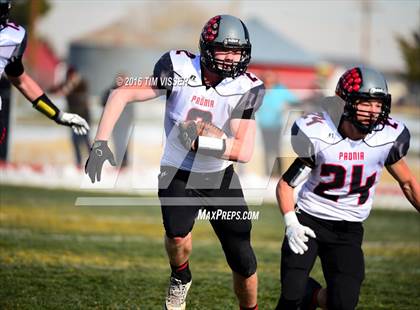 Thumbnail 3 in Paonia vs. Strasburg (CHSAA Division 1A Semifinal) photogallery.