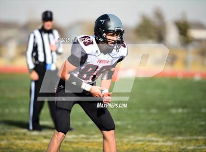 Thumbnail 2 in Paonia vs. Strasburg (CHSAA Division 1A Semifinal) photogallery.