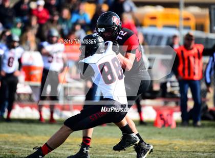 Thumbnail 1 in Paonia vs. Strasburg (CHSAA Division 1A Semifinal) photogallery.