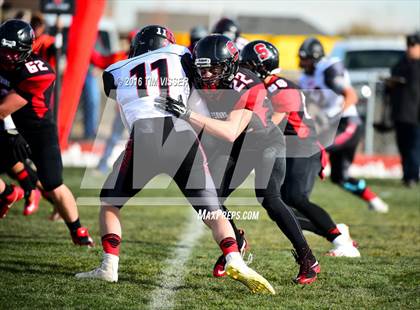 Thumbnail 2 in Paonia vs. Strasburg (CHSAA Division 1A Semifinal) photogallery.