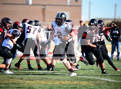 Thumbnail 1 in Paonia vs. Strasburg (CHSAA Division 1A Semifinal) photogallery.