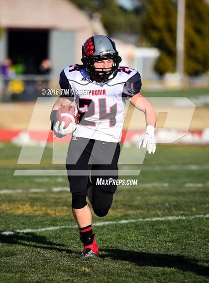 Thumbnail 2 in Paonia vs. Strasburg (CHSAA Division 1A Semifinal) photogallery.