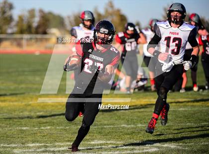 Thumbnail 2 in Paonia vs. Strasburg (CHSAA Division 1A Semifinal) photogallery.
