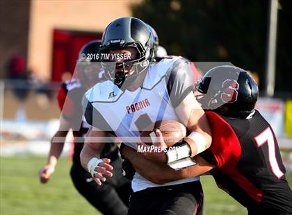 Thumbnail 3 in Paonia vs. Strasburg (CHSAA Division 1A Semifinal) photogallery.
