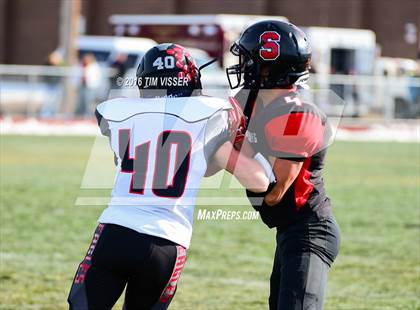 Thumbnail 2 in Paonia vs. Strasburg (CHSAA Division 1A Semifinal) photogallery.