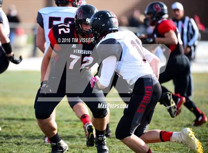 Thumbnail 1 in Paonia vs. Strasburg (CHSAA Division 1A Semifinal) photogallery.