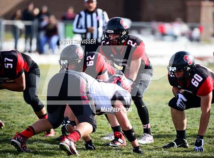 Thumbnail 3 in Paonia vs. Strasburg (CHSAA Division 1A Semifinal) photogallery.