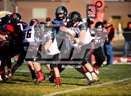 Thumbnail 1 in Paonia vs. Strasburg (CHSAA Division 1A Semifinal) photogallery.