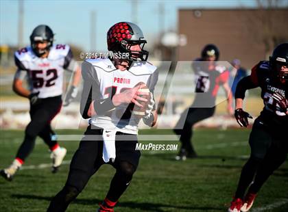 Thumbnail 1 in Paonia vs. Strasburg (CHSAA Division 1A Semifinal) photogallery.