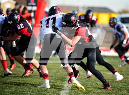 Thumbnail 3 in Paonia vs. Strasburg (CHSAA Division 1A Semifinal) photogallery.