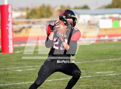 Thumbnail 3 in Paonia vs. Strasburg (CHSAA Division 1A Semifinal) photogallery.
