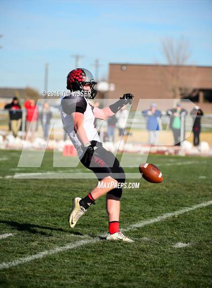 Thumbnail 2 in Paonia vs. Strasburg (CHSAA Division 1A Semifinal) photogallery.
