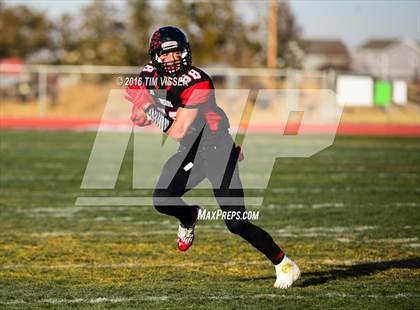 Thumbnail 1 in Paonia vs. Strasburg (CHSAA Division 1A Semifinal) photogallery.