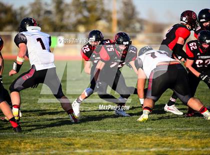 Thumbnail 3 in Paonia vs. Strasburg (CHSAA Division 1A Semifinal) photogallery.