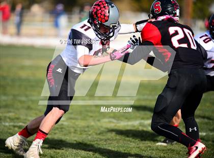 Thumbnail 2 in Paonia vs. Strasburg (CHSAA Division 1A Semifinal) photogallery.
