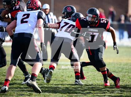 Thumbnail 2 in Paonia vs. Strasburg (CHSAA Division 1A Semifinal) photogallery.