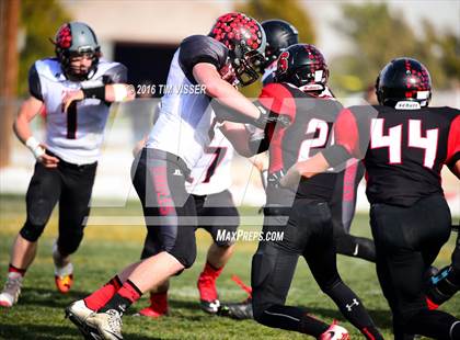 Thumbnail 1 in Paonia vs. Strasburg (CHSAA Division 1A Semifinal) photogallery.