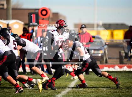 Thumbnail 2 in Paonia vs. Strasburg (CHSAA Division 1A Semifinal) photogallery.
